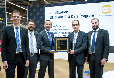 HARTING Technology Group Accepted into UL Client Test Data Program