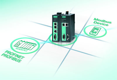 Moxa’s Protocol Gateways to Connect Modbus Devices