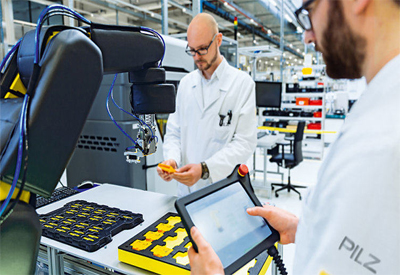 Pilz Safe Workstations with Collaborative Robot Systems