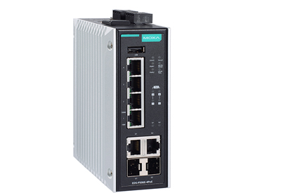 Moxa Releases 60 W PoE Switches to Power Heavy-duty IP Cameras in Harsh Environments