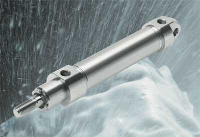 New Sealing, Cushioning Options Enhance Festo Stainless Steel Cylinders