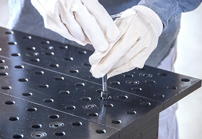 BuildPro® Welding Tables now Feature Reversible Table Plates