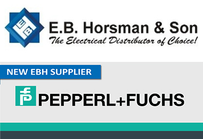 E.B. Horsman & Son Announces the Addition of Pepperl+Fuchs as a Process Instrumentation Supplier Partner