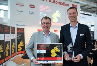 OnRobot’s Gecko Gripper wins 2019 Hanover Messe Robotics Award