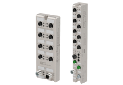 Slim Ethernet IO Modules and Powerful I/O Hubs Complete the Range of Standardized Fieldbus Modules