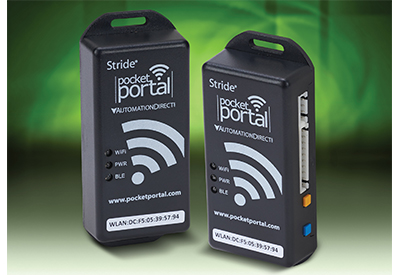 STRIDE Pocket Portal IoT Bridge Cloud Data Logger with IO from AutomationDirect