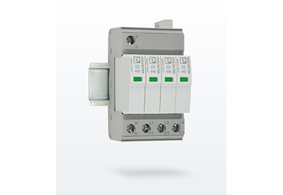 Phoenix Contact: Surge protection with 4+0 circuit
