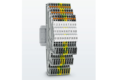 Phoenix Contact: Pluggable terminal blocks with Push-in connection and diagonal design