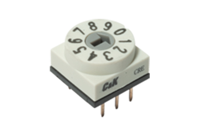 C&K Adds Low-Cost 10MM Rotary Dip Switches for Address Switching, Data Storage and Instrumentation Applications