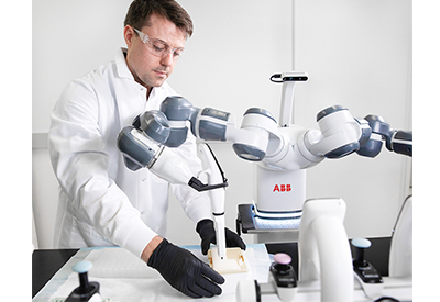 ABB demonstrates concept of mobile laboratory robot for Hospital of the Future