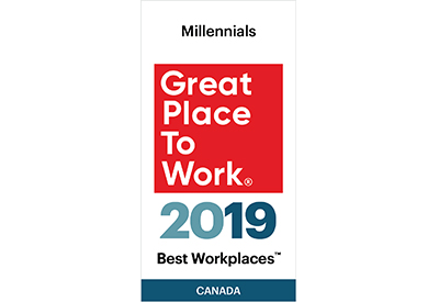 Electromate Inc. made it to the 2019 List of Best Workplaces for Millennials