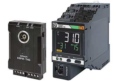 New K6PM Thermal Condition Monitor From Omron Provides Continuous Thermal Monitoring for Industrial Equipment