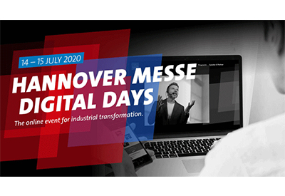 HANNOVER MESSE Digital Days – July 14-15 2020