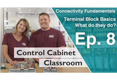 Phoenix Contact Control Cabinet Classroom Ep. 8: Connectivity Fundamentals – Terminal Block Basics