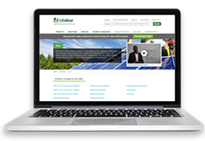 Littelfuse Launches Microsites for Renewable Energy Systems