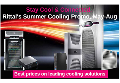 Stay Cool and Connected…: It’s Time for Rittal’s Summer Cooling Promo on Climate Control Solutions