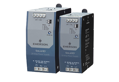 Emerson High-Efficiency Power Supplies Help Ensure Maximum Machine Availability in Harsh Industrial Environments