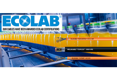 HELUKABEL: TPE Control & Motor Cables Receive ECOLAB Certification
