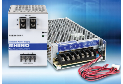 New RHINO Power Supplies with Integrated UPS and Power Boost Technology from AutomationDirect