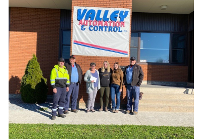 OEL Central Ottawa Valley Chapter Donation in Honour of Jamie Mayotte, Valley Automation & Control