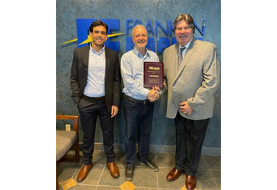 Mersen Canada Receives Franklin Empire’s 2021 Ontario Supplier of the Year Award
