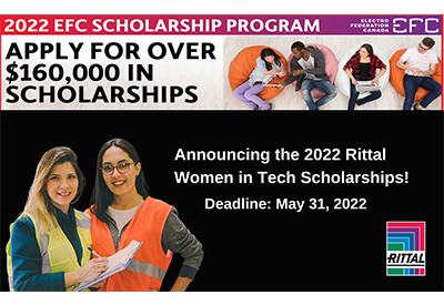 ‘Rittal Advancing Women in Tech’ EFC Scholarship 2022: Application Deadline May 31, 2022