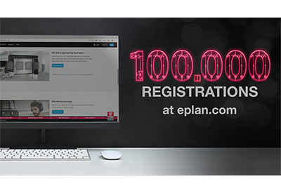 EPLAN Reaches Milestone With Over 100,000 Registrations on the EPLAN Cloud