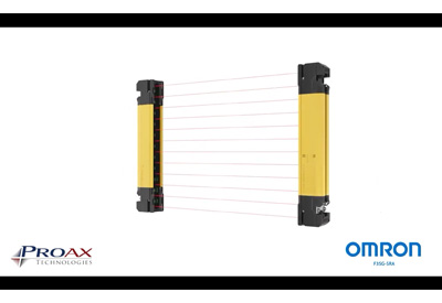 Omron: F3SG-SRA & SRB Series Safety Light Curtains