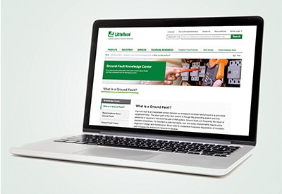 New Littelfuse Knowledge Center Helps Customers Prevent Ground-Fault Hazards