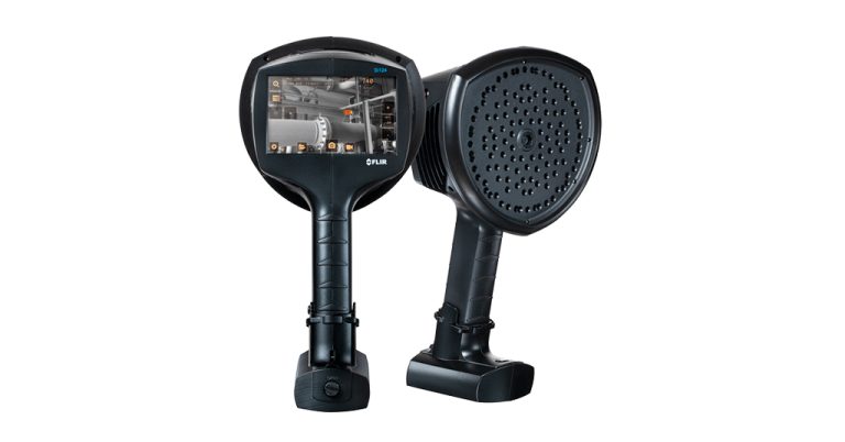 Teledyne FLIR: Si124-LD Plus Acoustic Imaging Camera for Compressed Air Leak Detection with Improved Sensitivity, Auto Filtering, and Auto Distancing