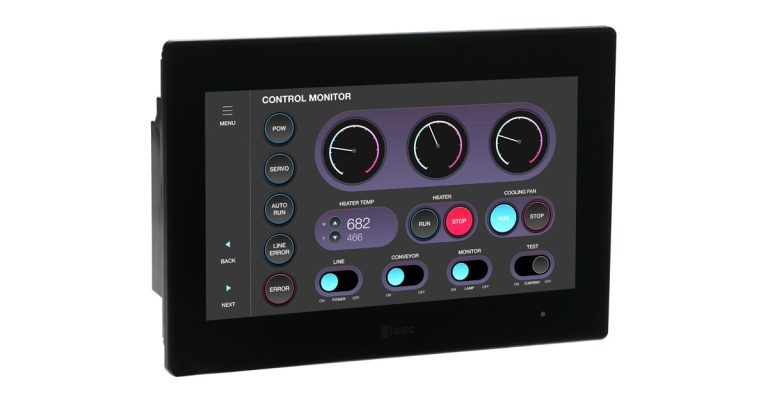 IDEC: New 7” FT2J Series Combined PLC+HMI Increases Display Size and I/O Options