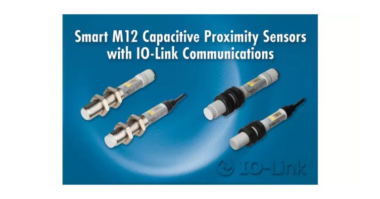 Carlo Gavazzi: Smart M12 Capacitive Proximity Sensors with IO-Link Communications