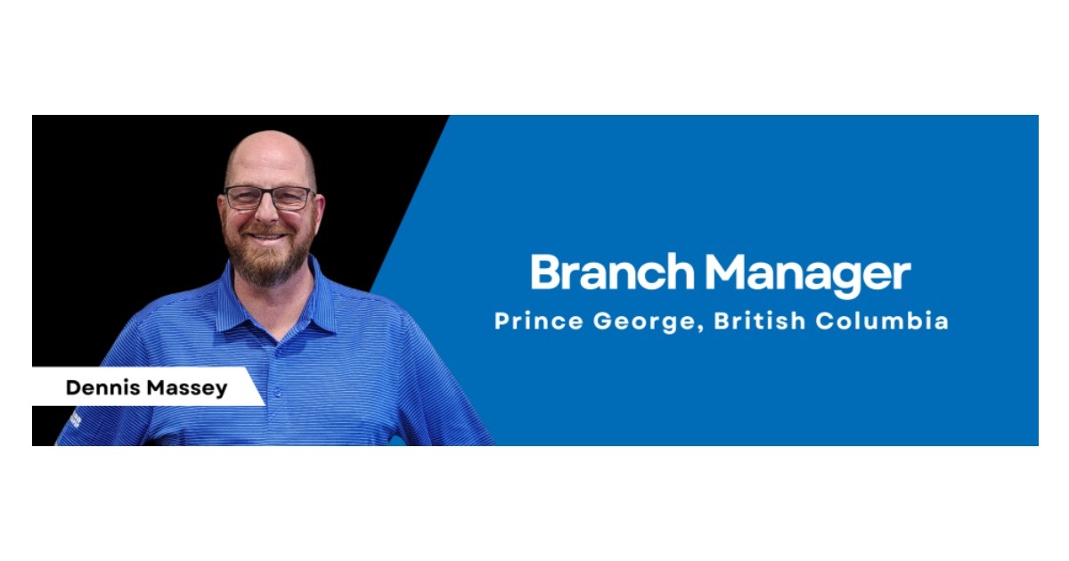 EB Horsman Announces Dennis Massey as New Prince George Branch Manager