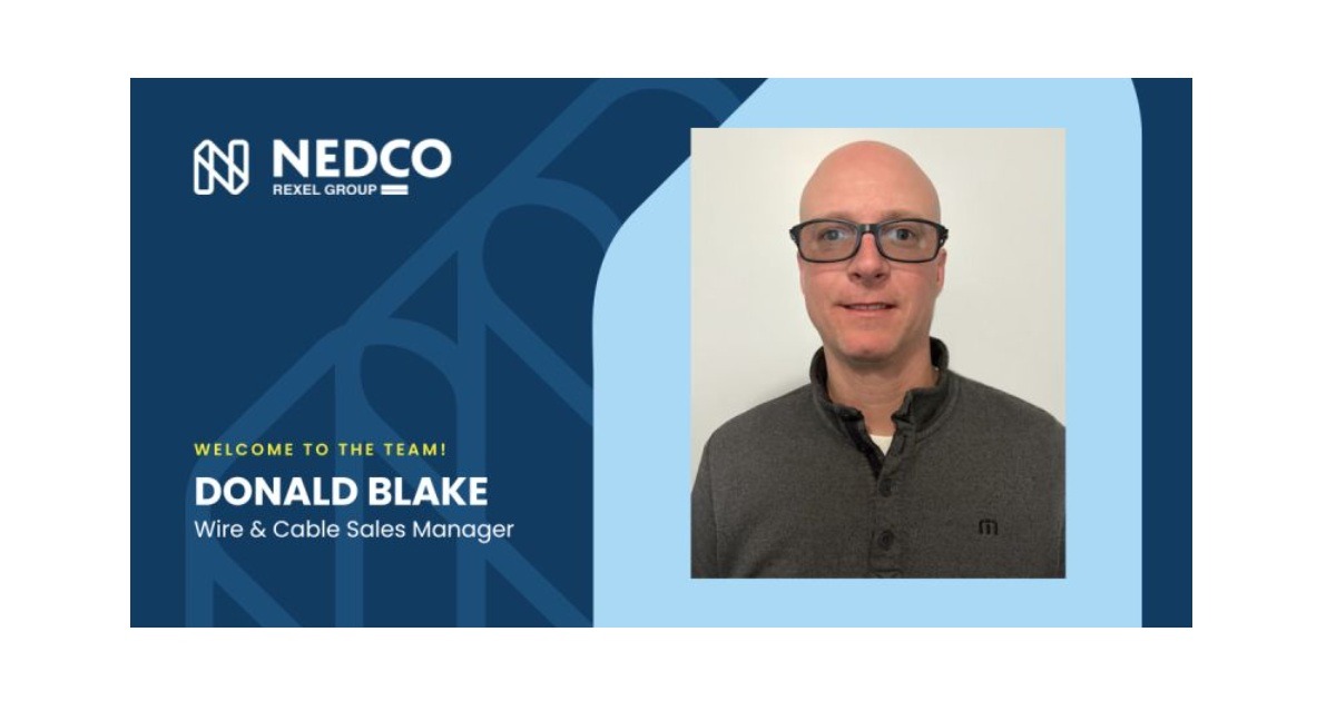 Nedco Announces Don Blake as New Western Canadian Wire & Cable Sales Manager