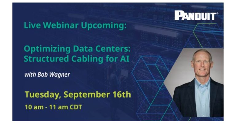 Optimizing Data Centers Structured Cabling for AI - Webinar September 16th
