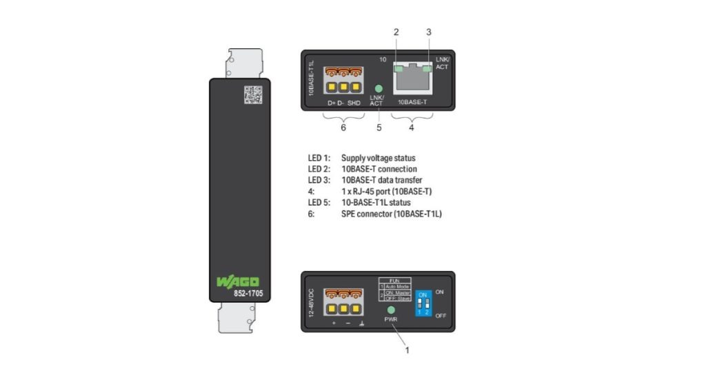 Aug 15, 2025 - WAGO Industrial 16 Port Switch & SPE Media Converter 1