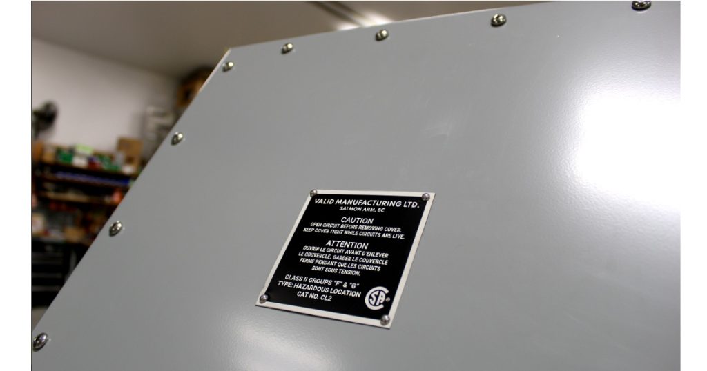 Aug 19, 2025 - Valid Manufacturing Dust Rated Class 2 Hazardous Locations Enclosures