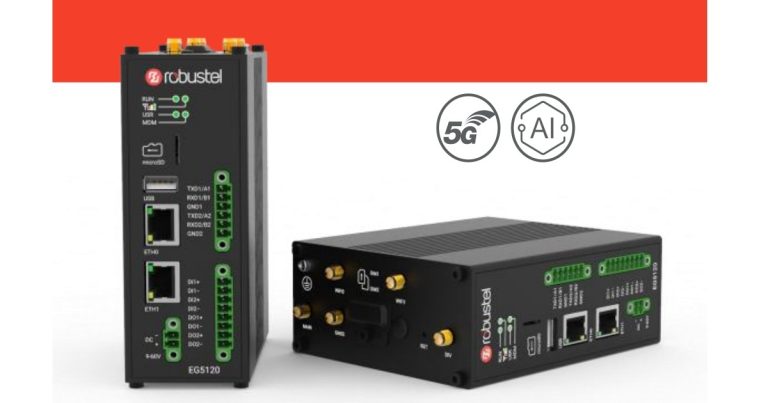 Aug 20, 2025 - ManuAuto ROBUSTEL EG5120-A2CAZ-5G-A25GL Industrial Edge Computing Gateway
