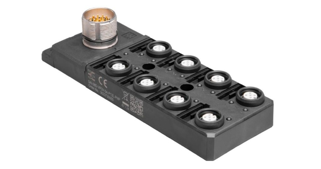 Weidmuller M12 Push-Pull Distributors - Sensor Actuator Boxes