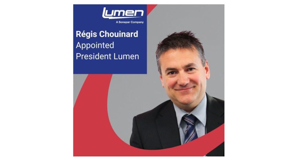 Aug 25, 2025 - Sonepar Announces the Appointment of Régis Chouinard as Lumen President 1