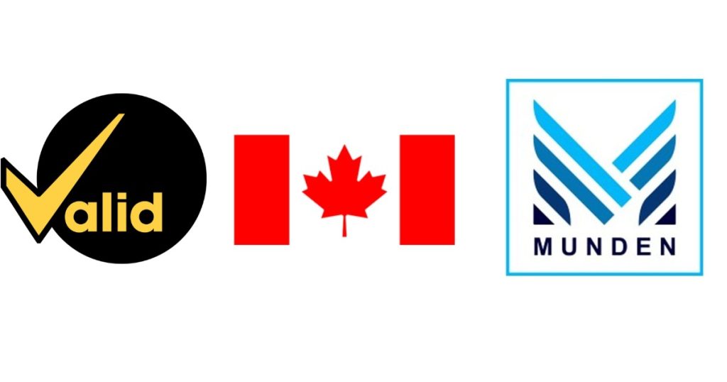 Aug 5, 2025 - Munden Enterprises & Valid Manufacturing Ltd. Announce New Partnership to Better Serve the Canadian Market