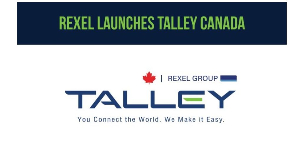 Sept 1, 2025 - Rexel Announces the Launch of Talley Canada