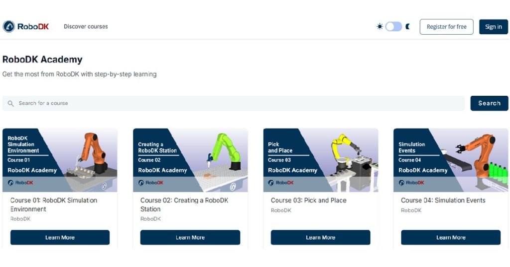 Sept 1, 2025 - RoboDK Launches RoboDK Academy to Bridge the Global Robotics Skills Gap 3