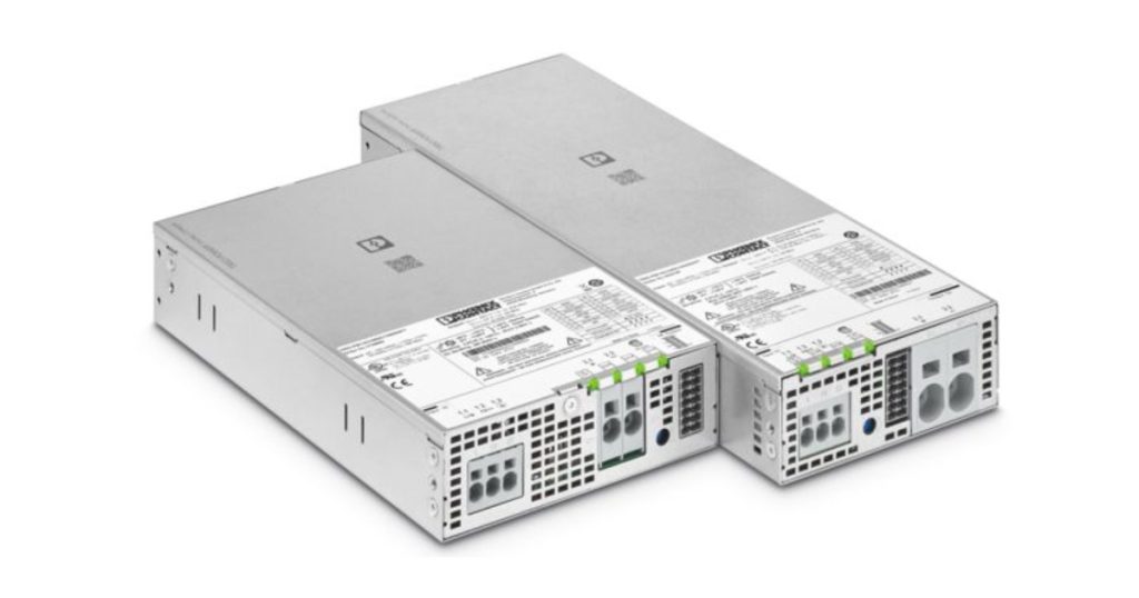 Sept 10, 2025 - Phoenix Contact Power Supply for Panel Mounting Now Also With Push-in Connection