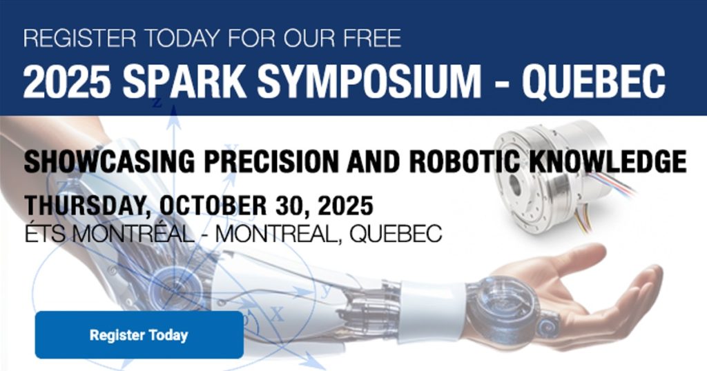 Sept 15, 2025 - Electromate Announces Fall 2025 SPARK Symposiums in Waterloo, Ontario & Montreal, Quebec 1 - Robotic Knowledge