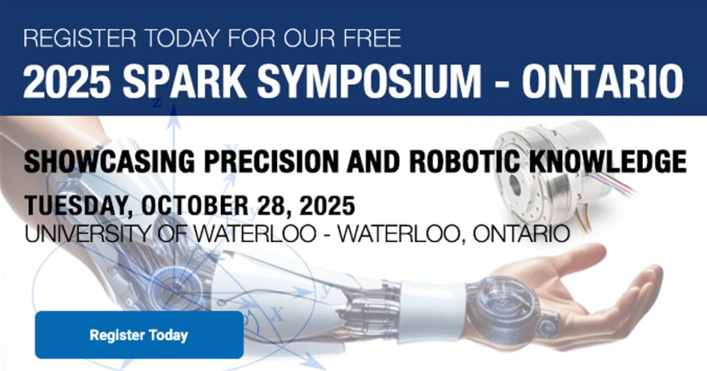 Sept 15, 2025 - Electromate Announces Fall 2025 SPARK Symposiums in Waterloo, Ontario & Montreal, Quebec 1 - Robotic Knowledge