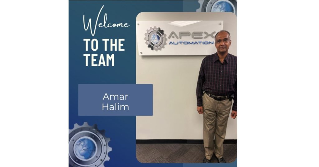 Sept 16, 2025 - Amar Halim Joins Apex Automation's Engineering Department