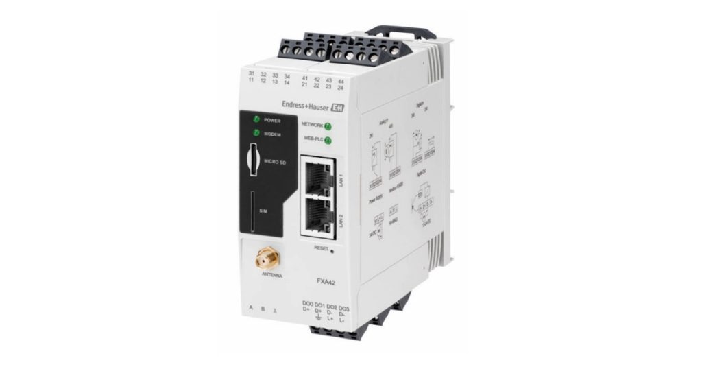 Sept 2, 2025 - Endress+Hauser Fieldgate FXA42 - Gateway for Measurement Values