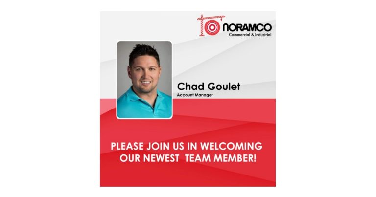 Sept 25, 2025 - Noramco Announces Chad Goulet as New Account Manager in Northern Ontario