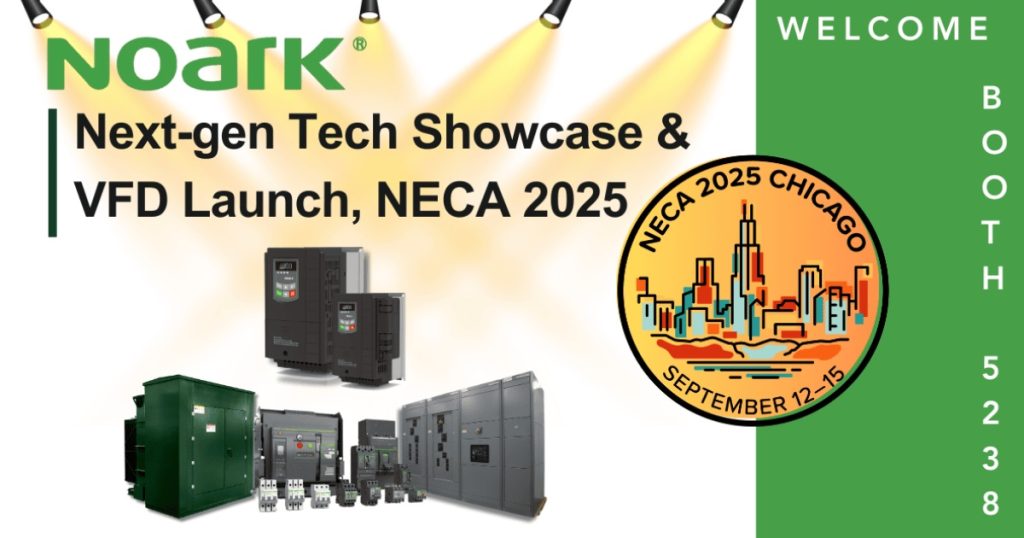 Sept 9, 2025 - NOARK Showcases Next-Gen Technology at NECA 2025, Chicago - Ex9VF7
